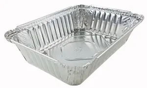 2 1/4 lb. Oblong Take-Out Foil Pan Bulk Pack 500/CS