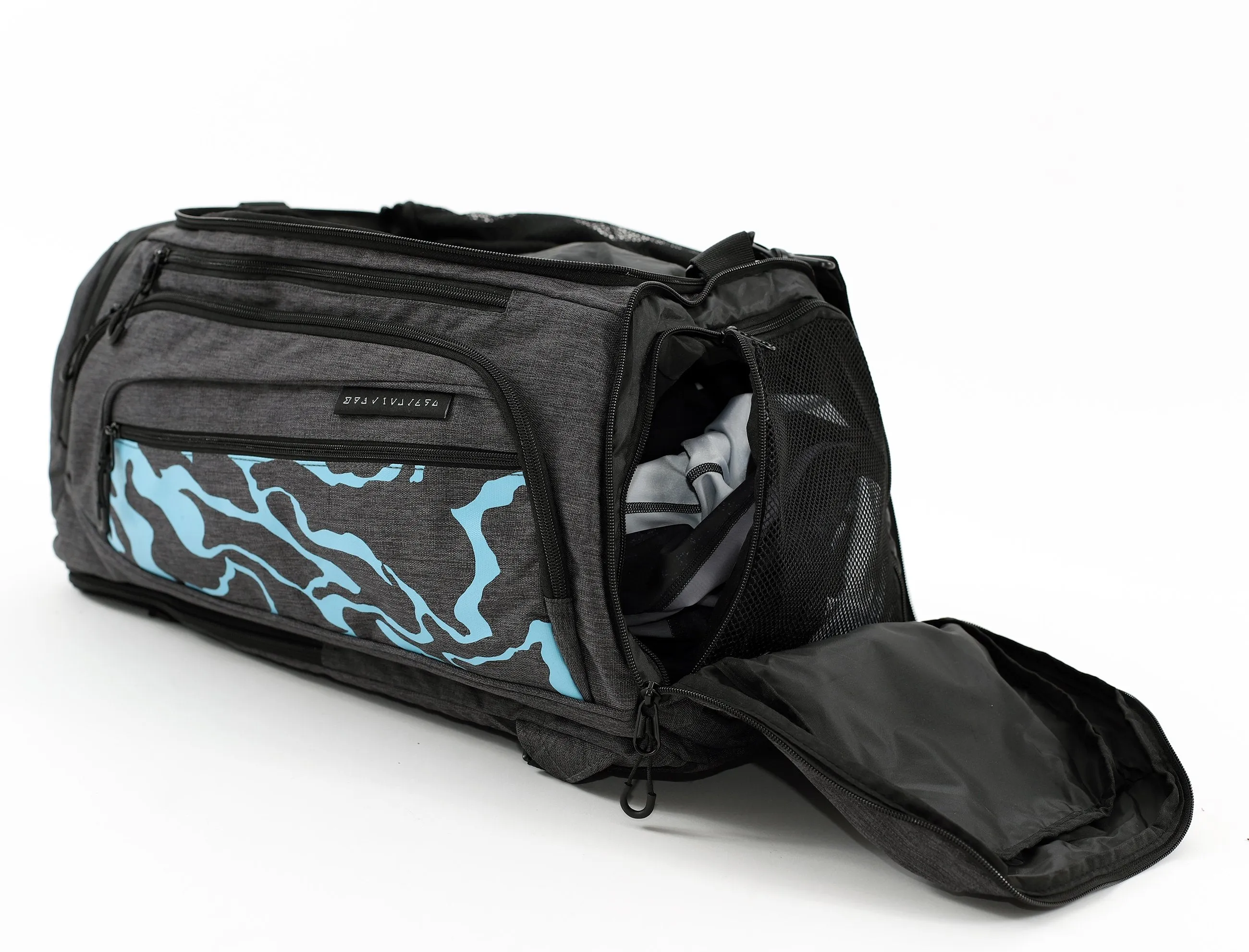 93brand "Construct" Convertible Gear Bag (Duffel/Backpack Hybrid)