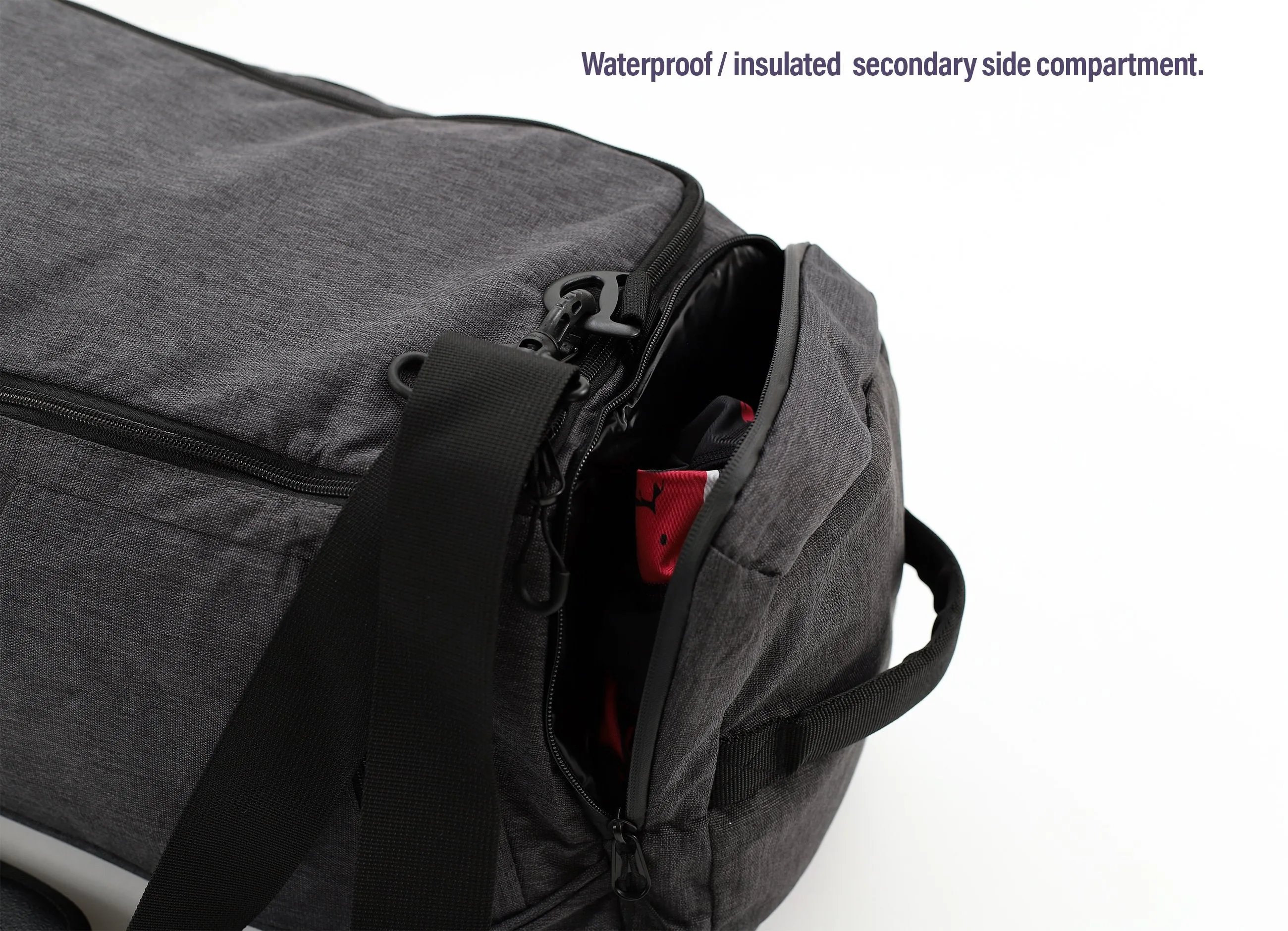 93brand "Construct" Convertible Gear Bag (Duffel/Backpack Hybrid)