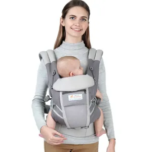 Adjustable Baby Carrier With Breathable Material