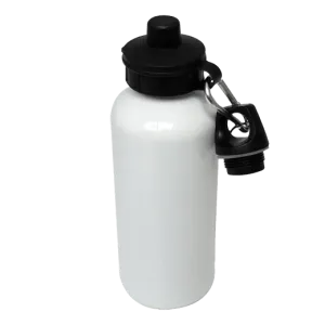 Aluminium Water Bottle 500ml White