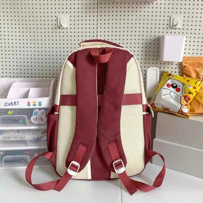 B3159 Cool Backpack - Large Capacity Student Bag - Travel Bag