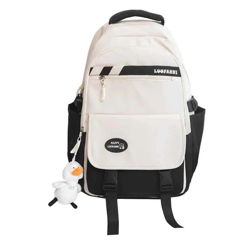 B3159 Cool Backpack - Large Capacity Student Bag - Travel Bag