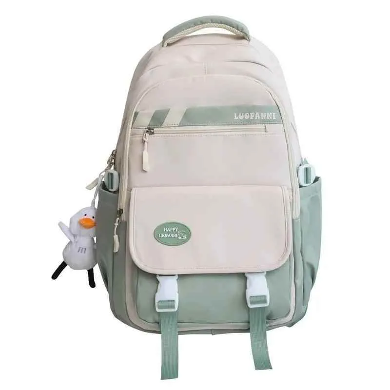 B3159 Cool Backpack - Large Capacity Student Bag - Travel Bag