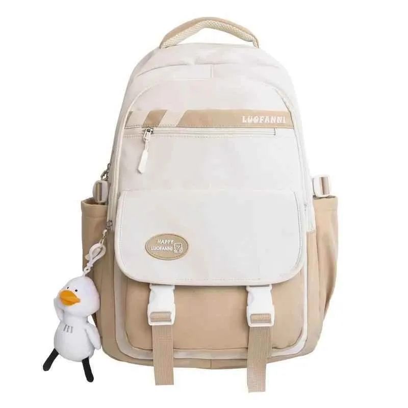 B3159 Cool Backpack - Large Capacity Student Bag - Travel Bag