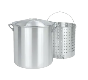 Bayou Classic 80qt Bayou Boiler Domed Lid Reinforced Basket with Handle