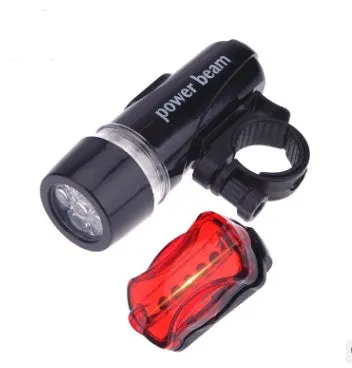 Bicycle Light LED Safety Warning Light Mountain Bike Riding Equipment Bicycle Light Set Bicycle Tail Light