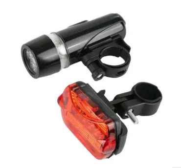 Bicycle Light LED Safety Warning Light Mountain Bike Riding Equipment Bicycle Light Set Bicycle Tail Light