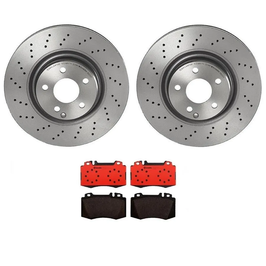 Brembo Disc Brake Pad and Rotor Kits KT00283