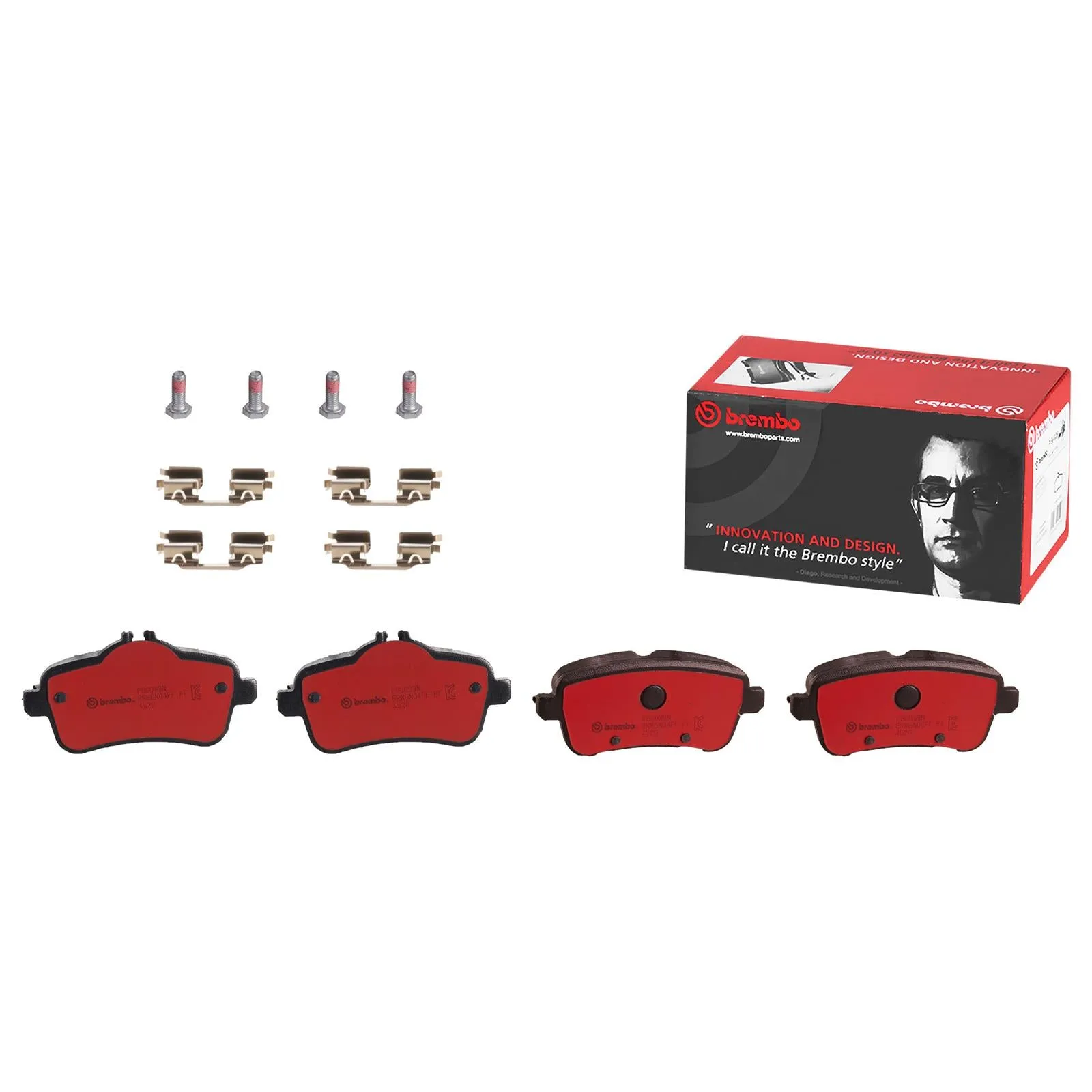 Brembo Disc Brake Pad and Rotor Kits KT00368