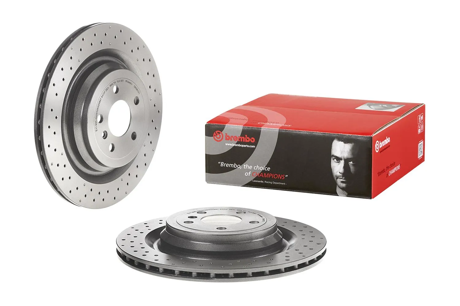 Brembo Disc Brake Pad and Rotor Kits KT00368