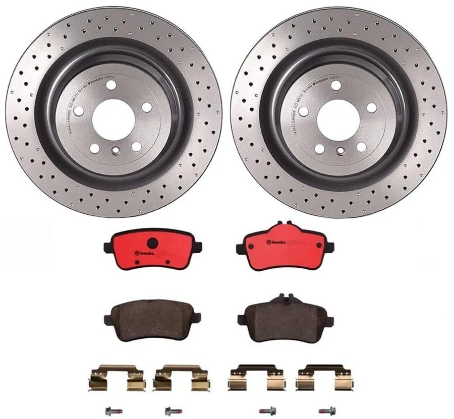 Brembo Disc Brake Pad and Rotor Kits KT00368