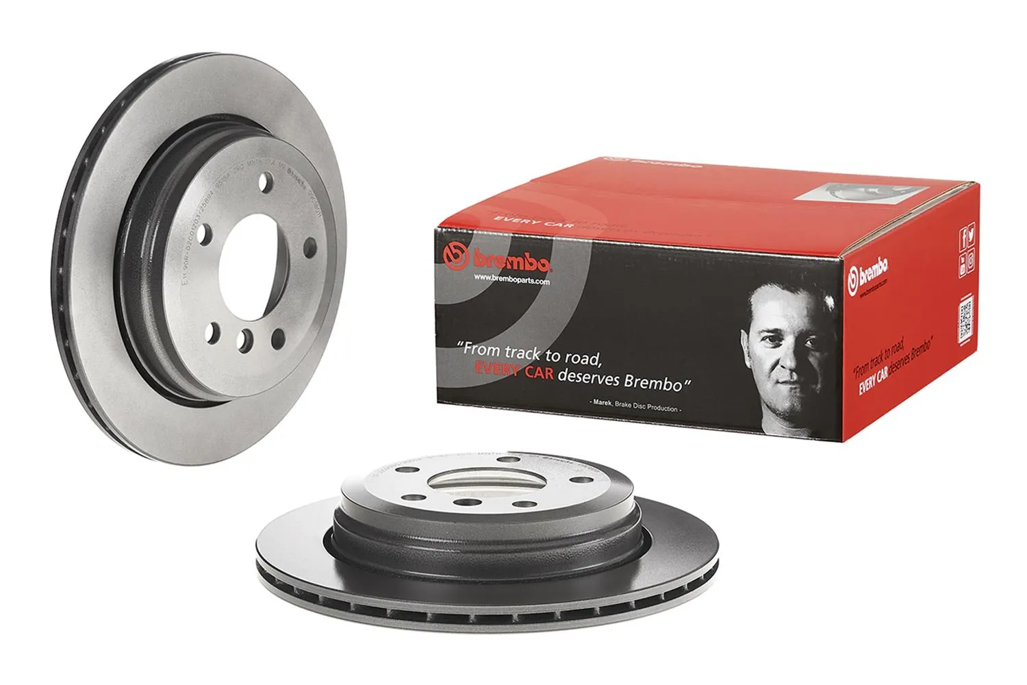 Brembo Disc Brake Pad and Rotor Kits KT00374