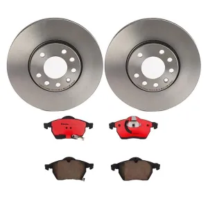 Brembo Disc Brake Pad and Rotor Kits KT00802