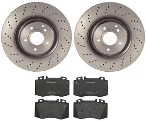 Brembo Disc Brake Pad and Rotor Kits KT04082