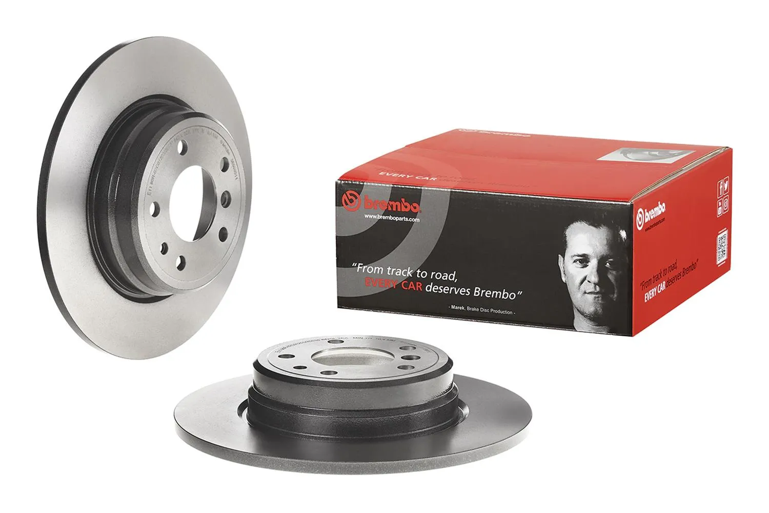 Brembo Disc Brake Pad and Rotor Kits KT04448