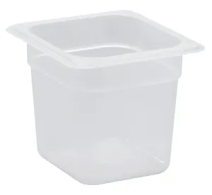 Cambro Food Pan 1/6 X 6 Translucent