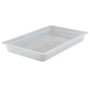 Cambro Translucent Polypropylene Food Insert Pan, Size 1/1