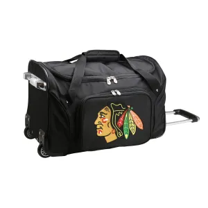 Chicago Blackhawks Luggage | Chicago Blackhawks Wheeled Carry On Luggage