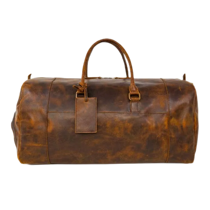 Christine Genuine Leather Duffle Bag