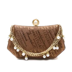 Coffee Fancy Clutch C20916