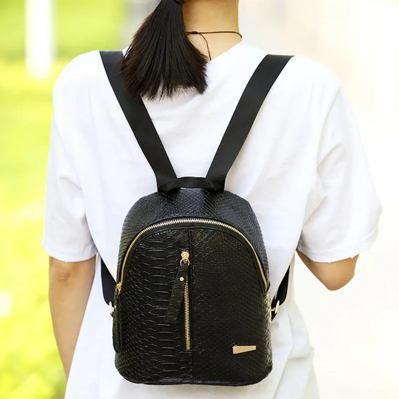 Fashionable Yet Casual Smaller Backpack, Comes in White, Red, and Grey