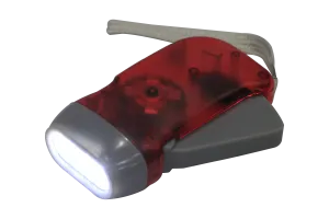 Hand Crank Dynamo Flashlight