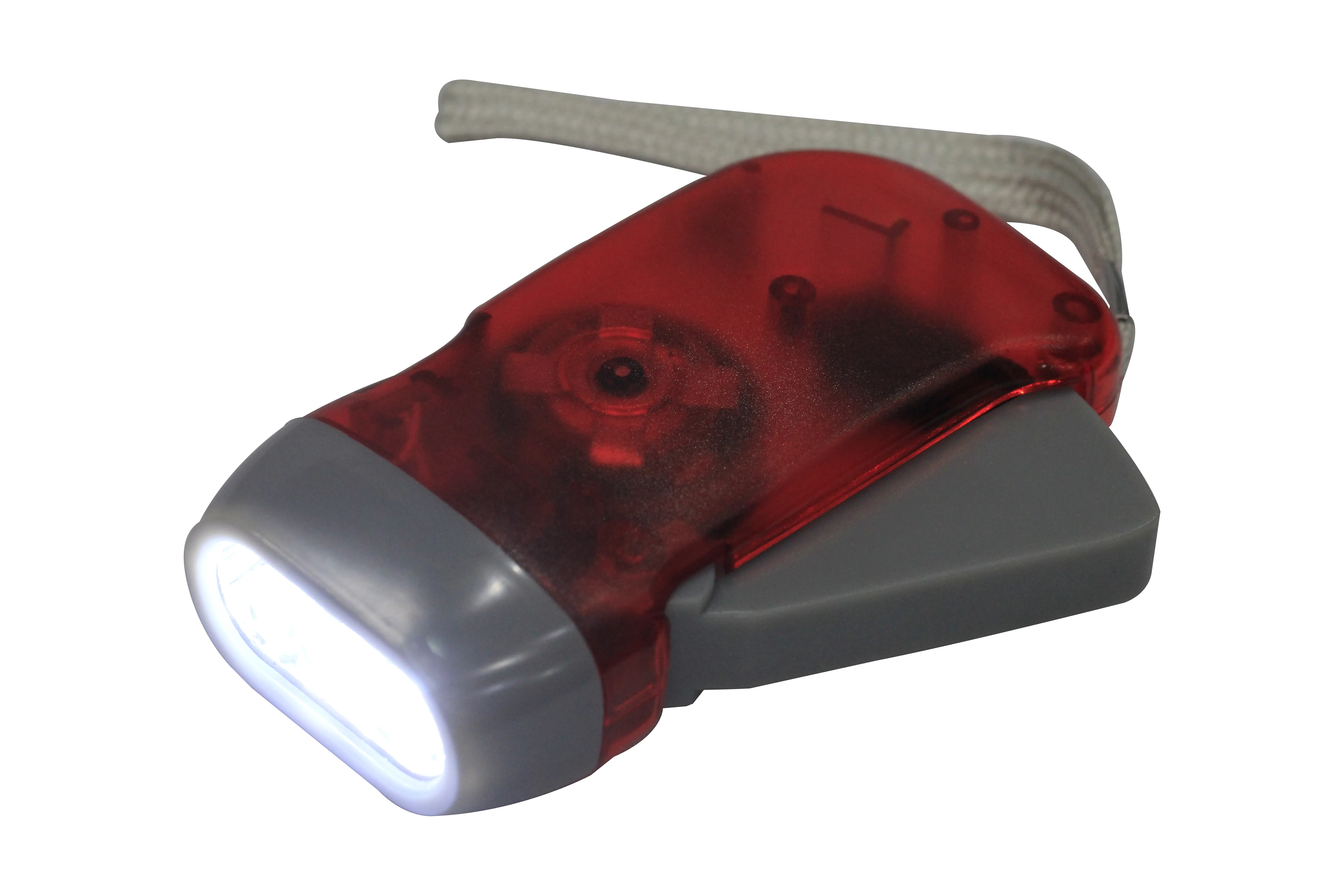 Hand Crank Dynamo Flashlight