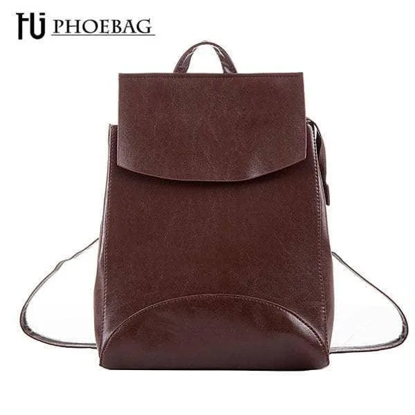 HJPHOEBAG Women Backpack for Teenage Girls Female School Shoulder Bag