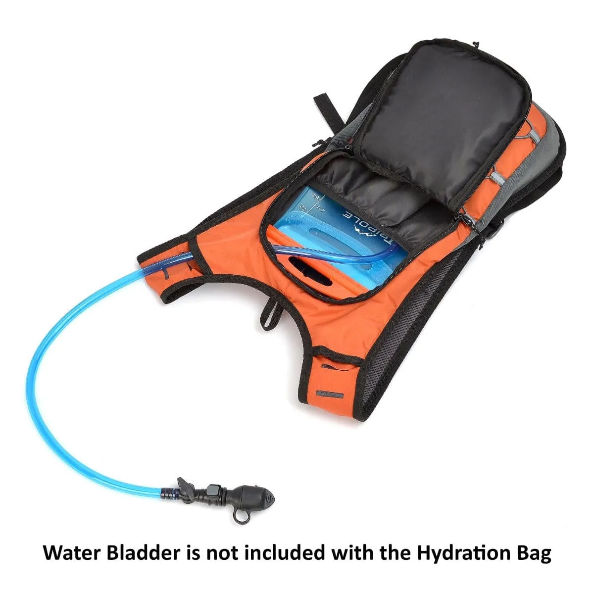 Hydration Backpacks for Cycling and Trail Running - 2 Litres - Orange