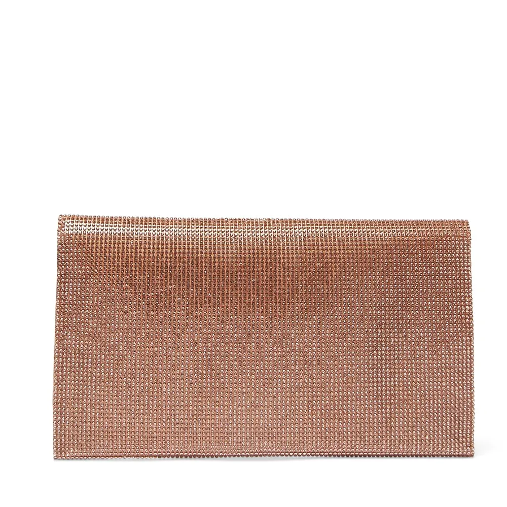 Kimora Handbag in Rose Gold Crystal