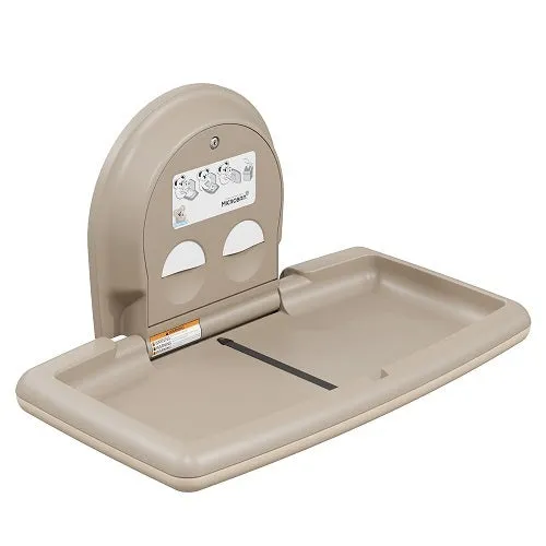 Koala Kare® KB300-00 - Surface Horizontal Beige Baby Changing Station (Newest Generation)