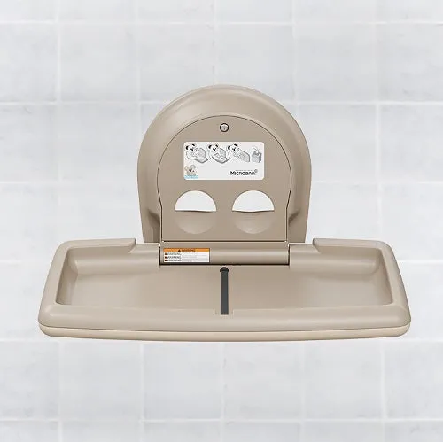 Koala Kare® KB300-00 - Surface Horizontal Beige Baby Changing Station (Newest Generation)