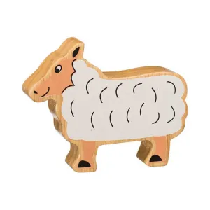 Lanka Kade - Wooden White Sheep Toy