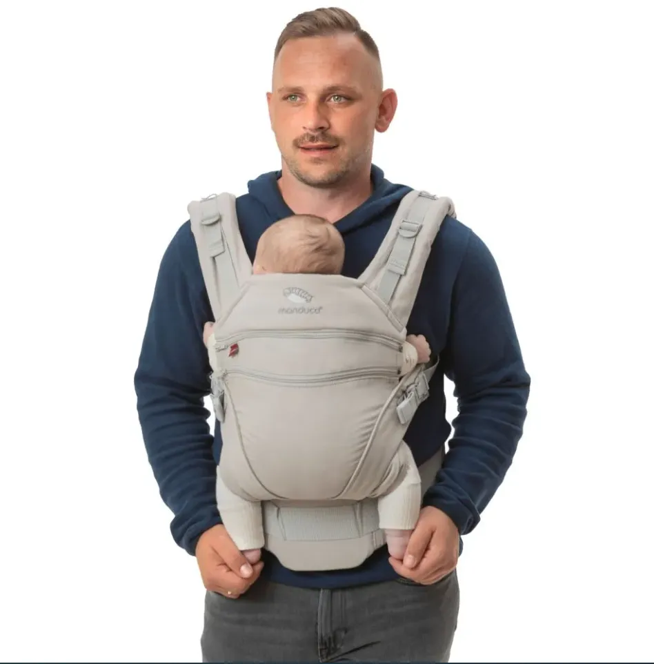 Manduca XT Organic Cotton Baby & Toddler Carrier Monochrome - 5 Color