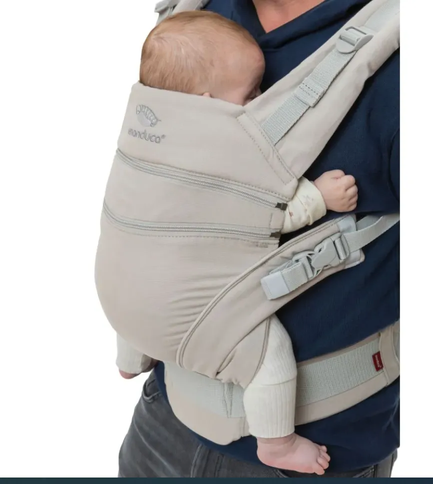 Manduca XT Organic Cotton Baby & Toddler Carrier Monochrome - 5 Color