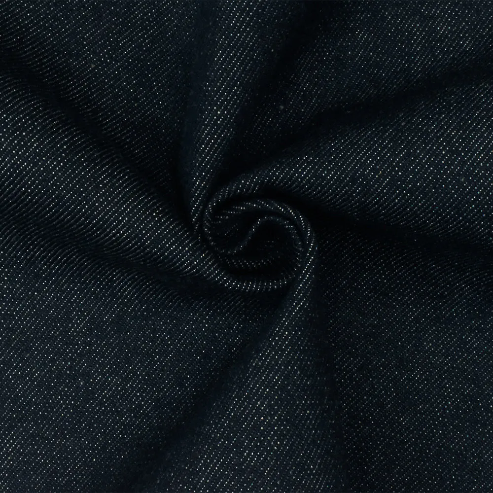 Navy Blue 13 oz. Famous Maker Stretch Spandex Cotton Denim Fabric