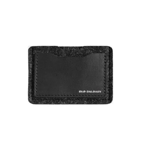 Old Calgary Alpha Card Wallet - Carbon