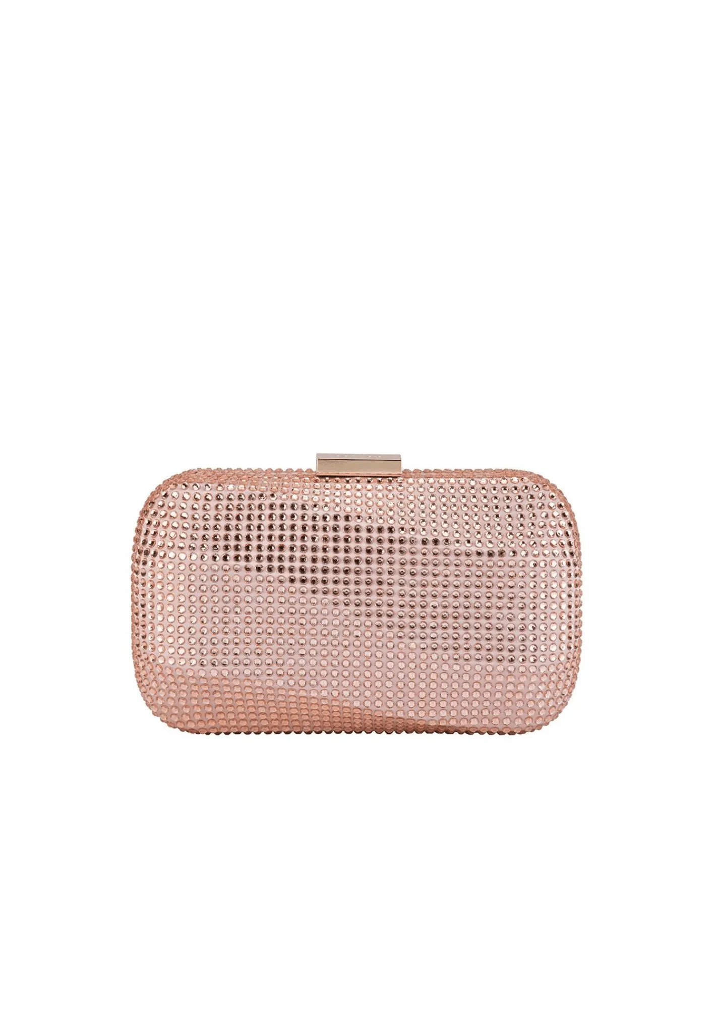 OLGA BERG - Mae Hotfix Clutch Blush