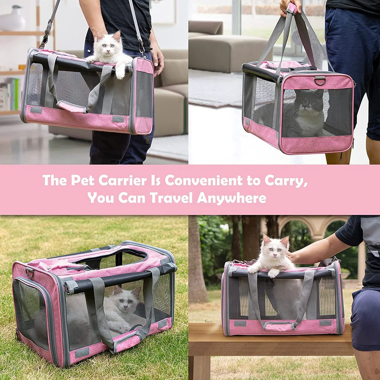 Pet Privacy Protection Travel Carrier