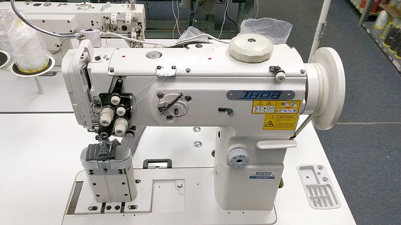 THOR GC1760 Post Bed Double Needle Walking Foot Sewing Machine