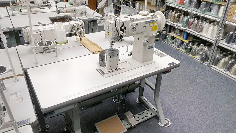 THOR GC1760 Post Bed Double Needle Walking Foot Sewing Machine