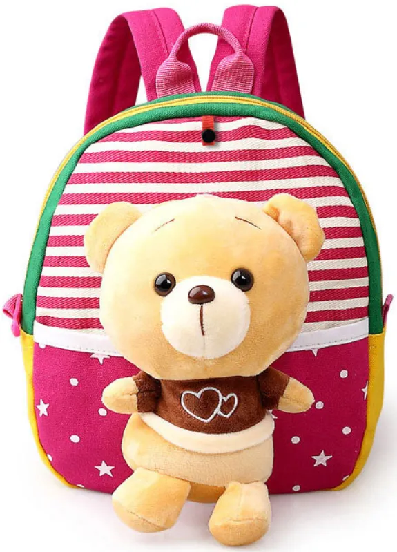 Toddler Cartoon Stuffed Plush Backpacks Baby Girls Boys Cute Toys Schoolbag