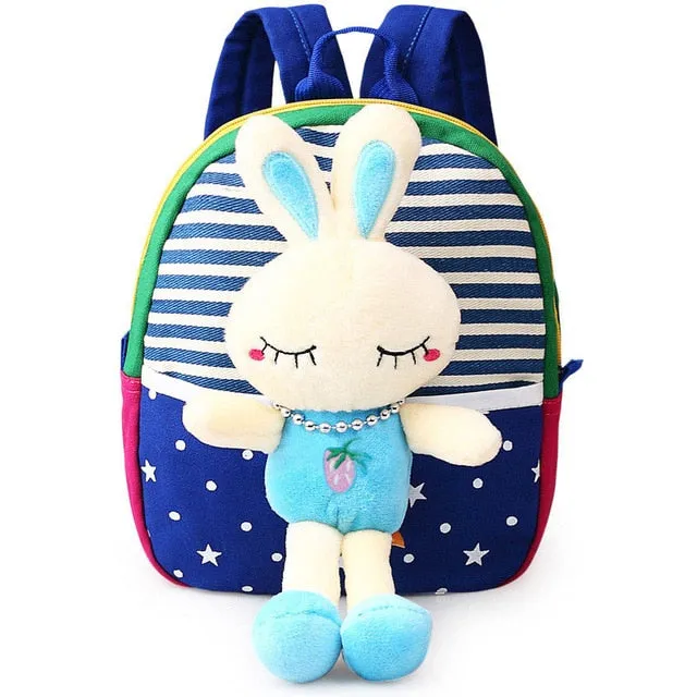 Toddler Cartoon Stuffed Plush Backpacks Baby Girls Boys Cute Toys Schoolbag