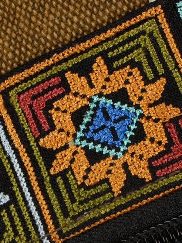 Tribal Embroidered Nomad Backpack