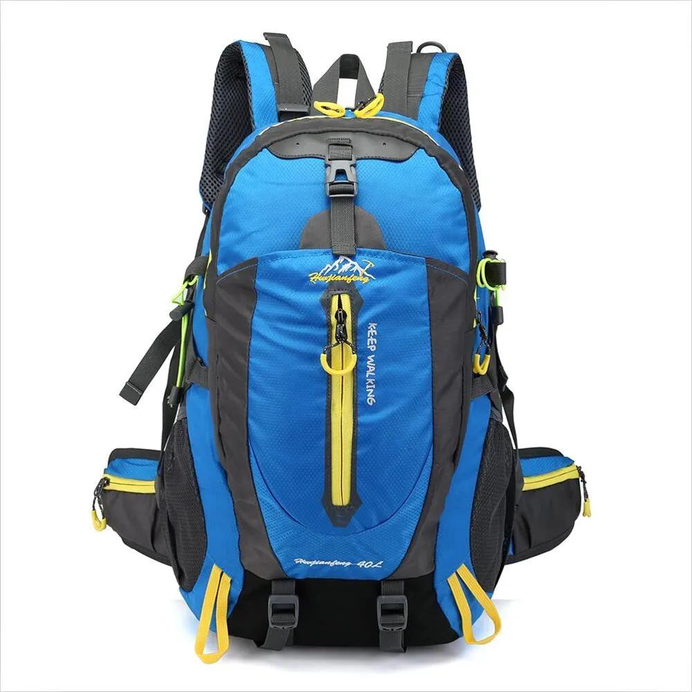 Waterproof Climbing Backpack Rucksack 40L Outdoor Sports Bag Travel Backpack Camping Hiking Bag