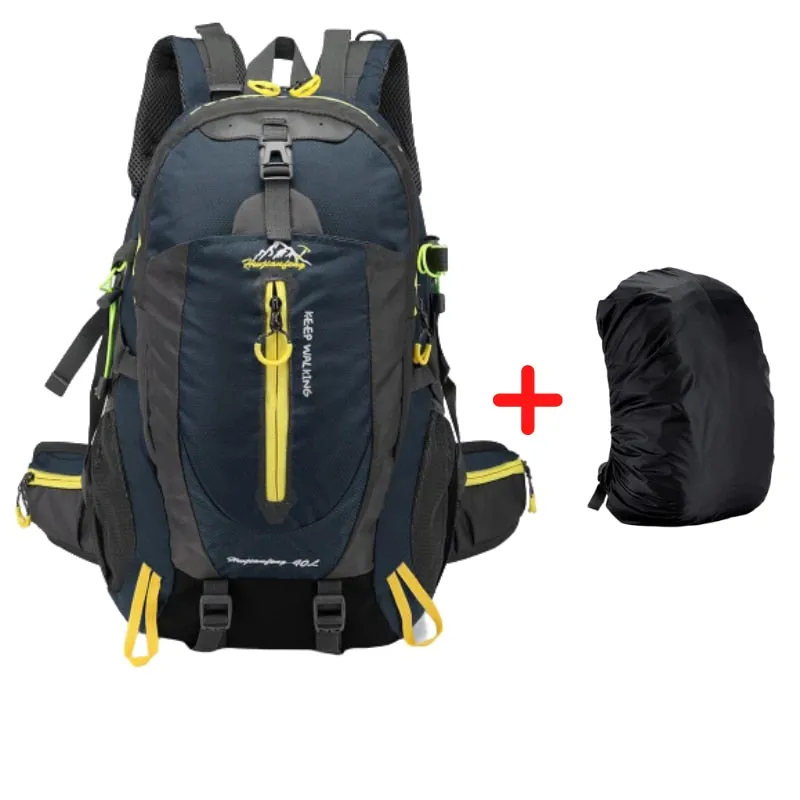 Waterproof Climbing Backpack Rucksack 40L Outdoor Sports Bag Travel Backpack Camping Hiking Bag