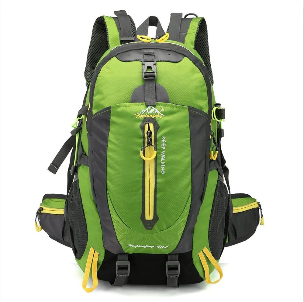 Waterproof Climbing Backpack Rucksack 40L Outdoor Sports Bag Travel Backpack Camping Hiking Bag