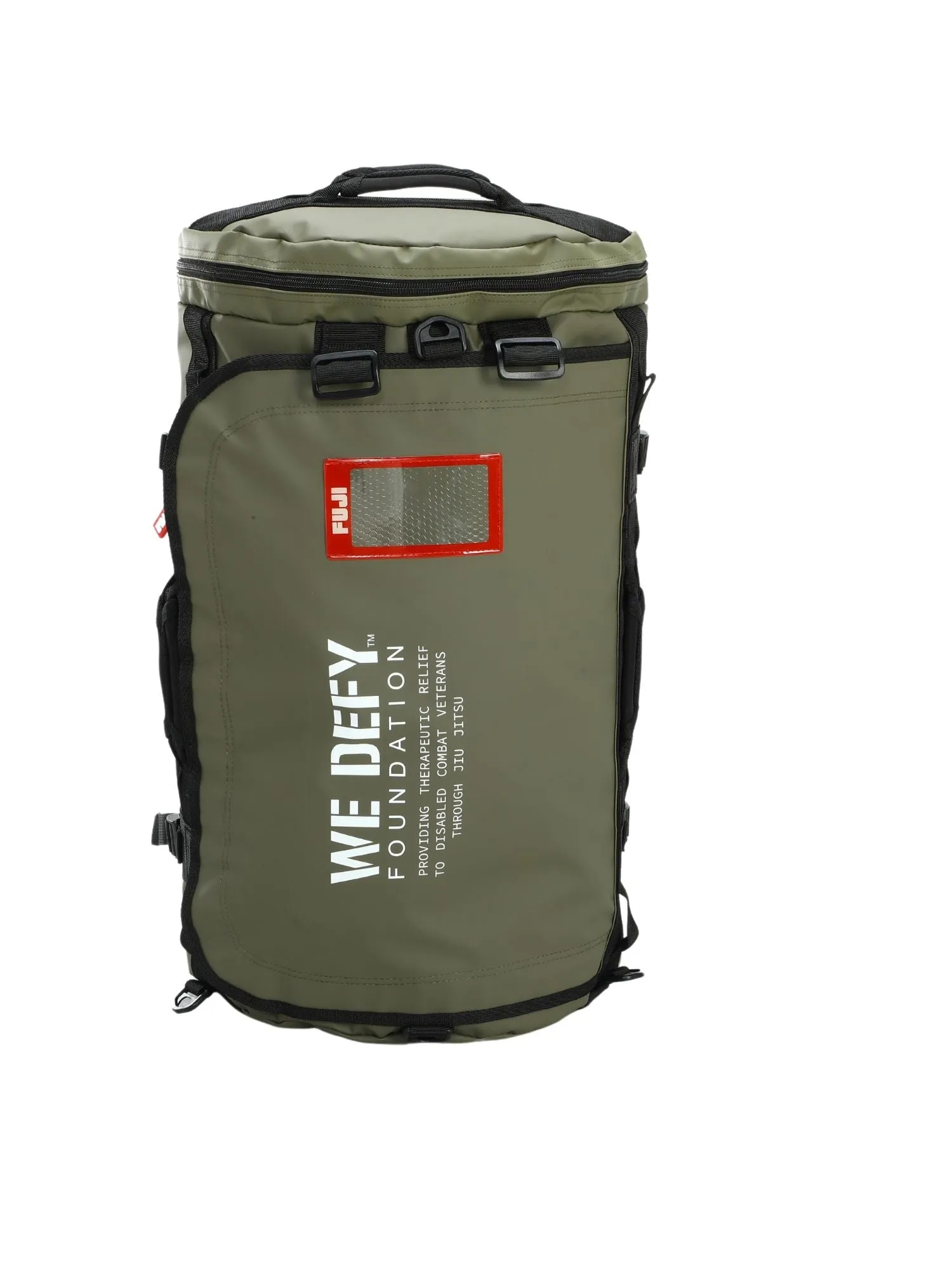 We Defy Comp Duffle Bag Military Green