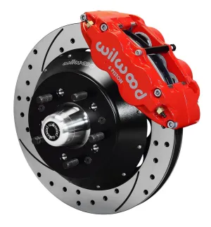 Wilwood Forged Narrow Superlite 6R Big Brake Front Brake Kits 140-9802-DR